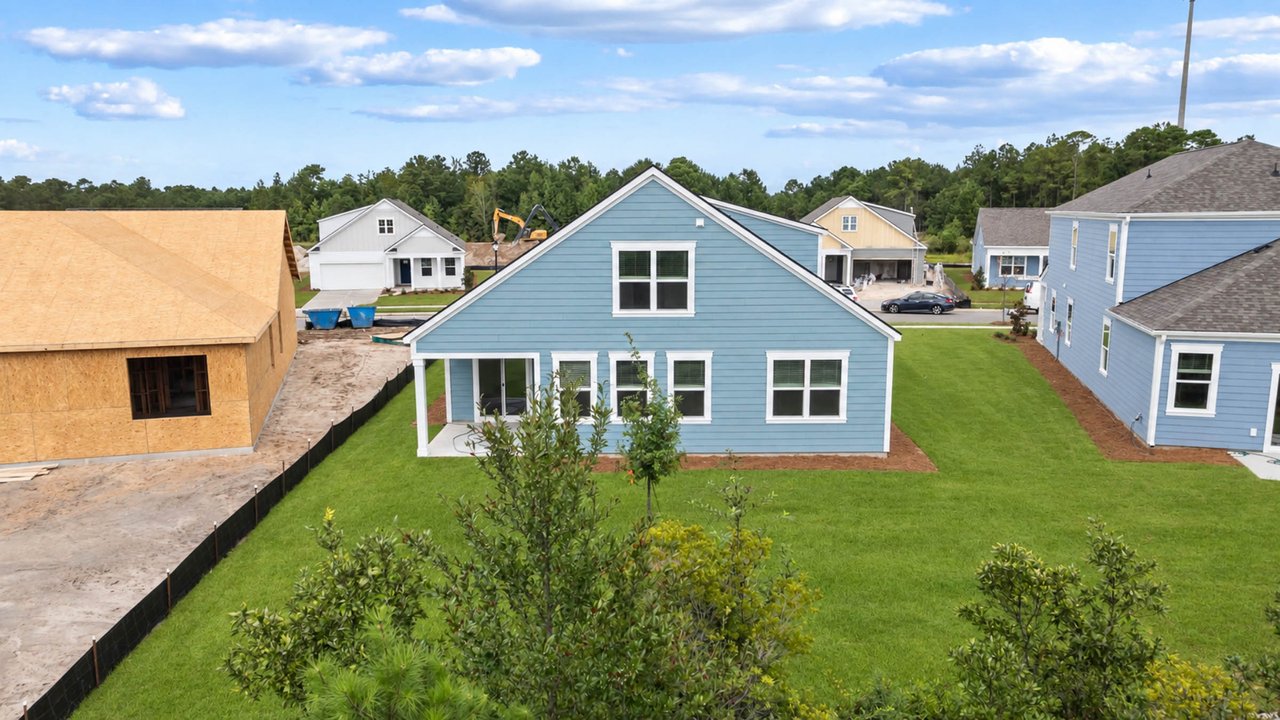 home on conservation lot backing to wetland