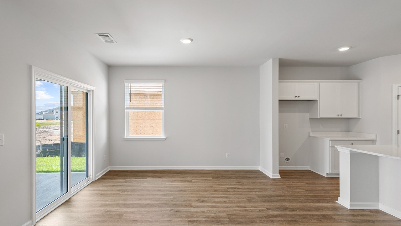 dedicated dining space