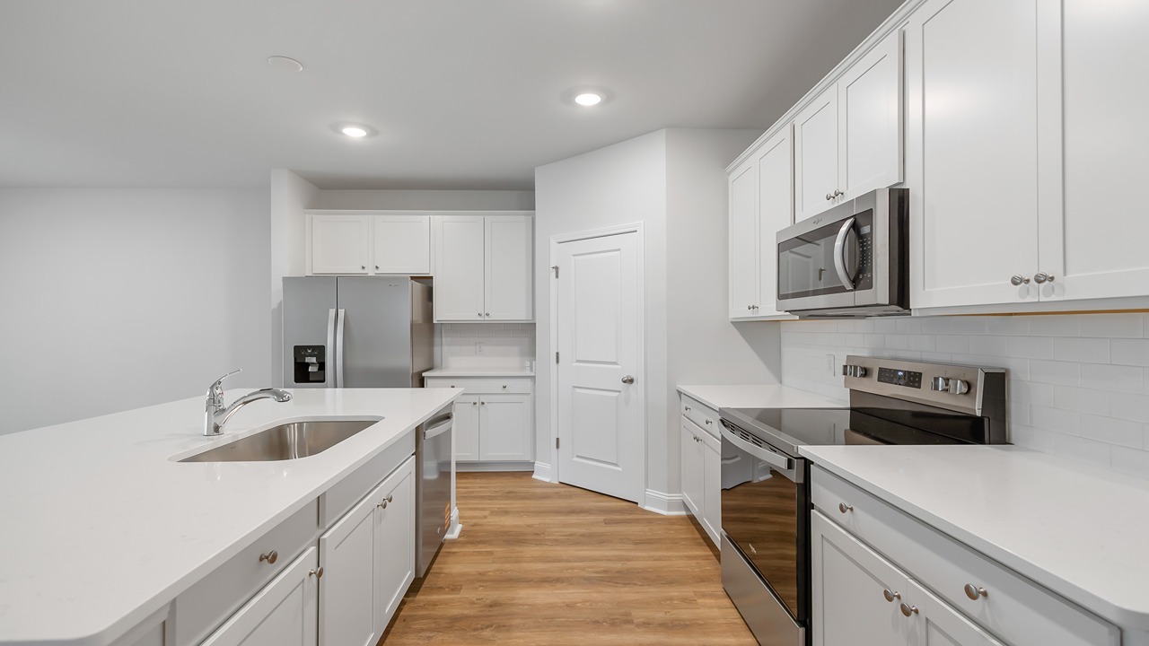 spacious kitchen