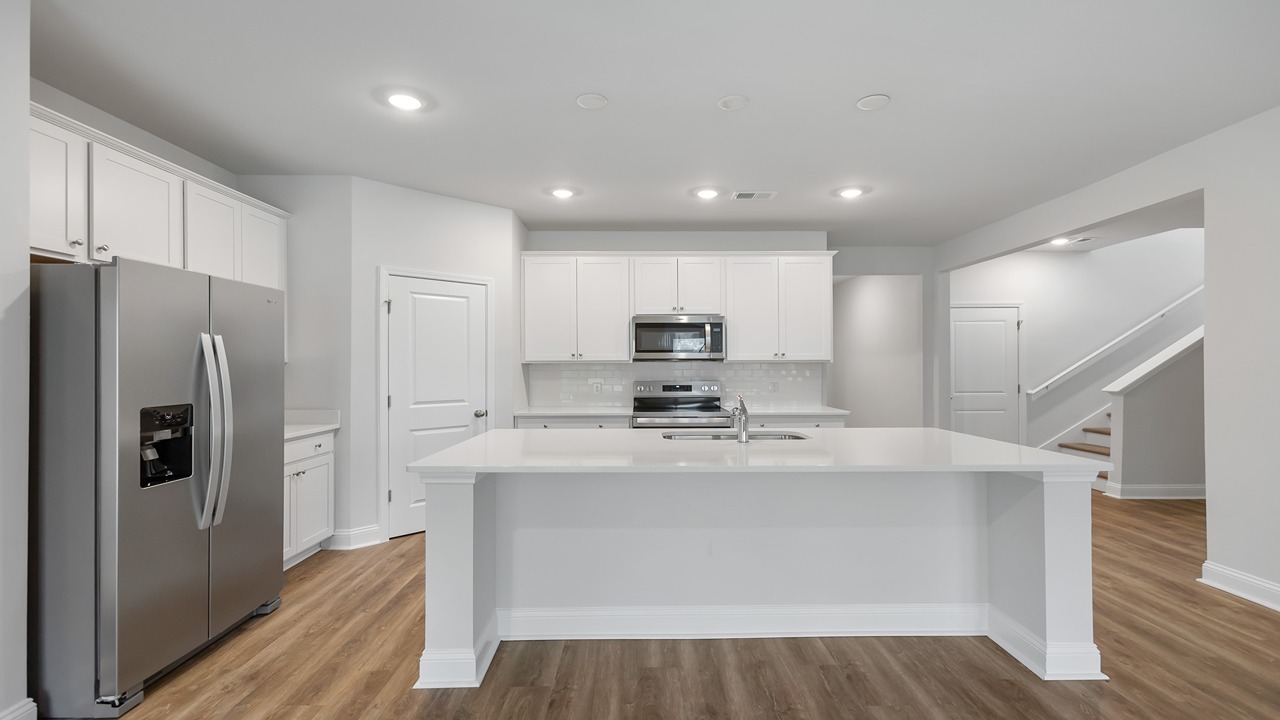 spacious kitchen