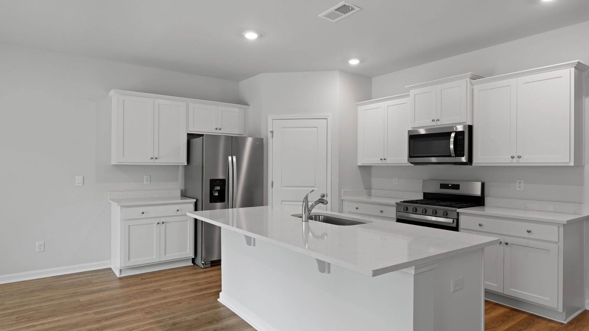 spacious modern kitchen