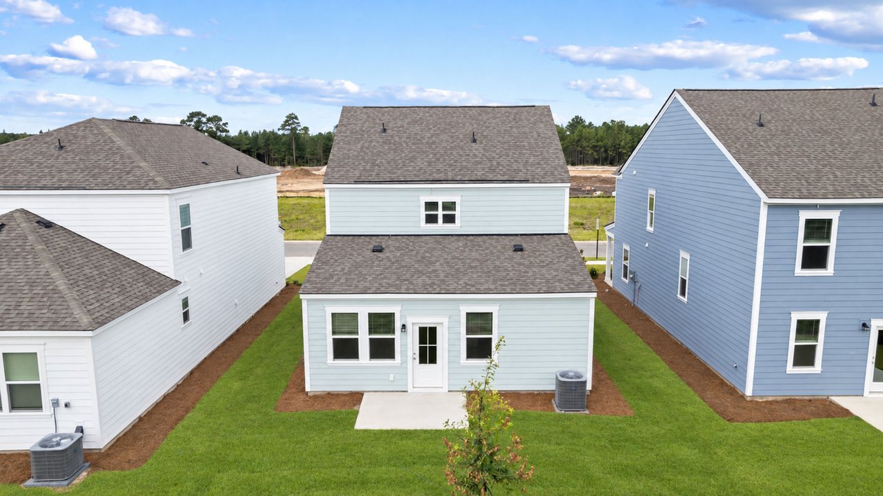 home on conservation land