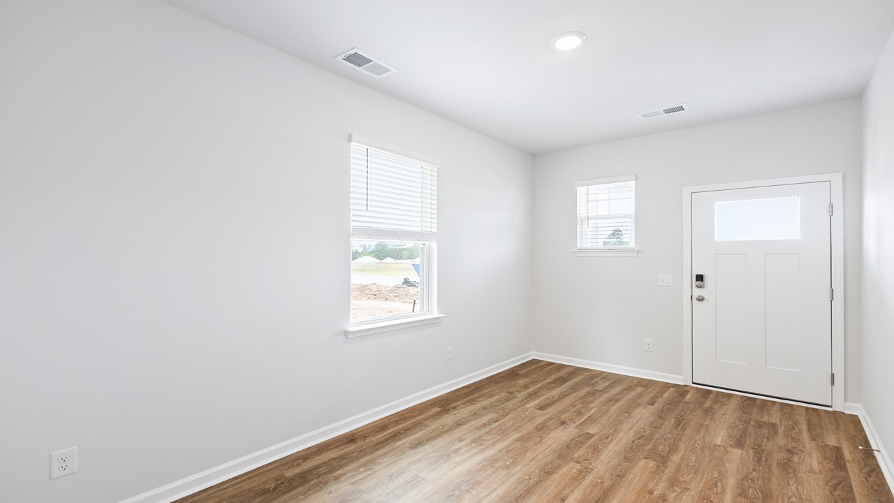 spacious entry way