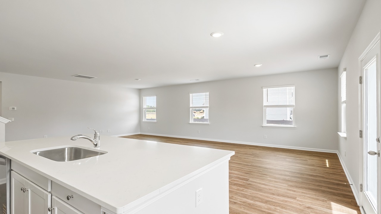 kitchen with island
