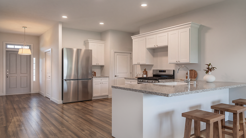 spacious kitchen