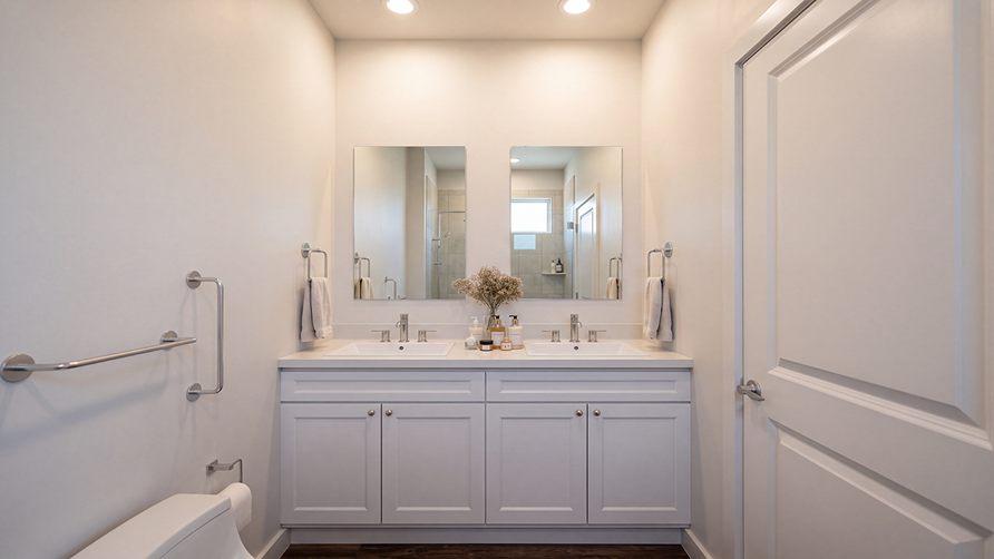 master bathroom