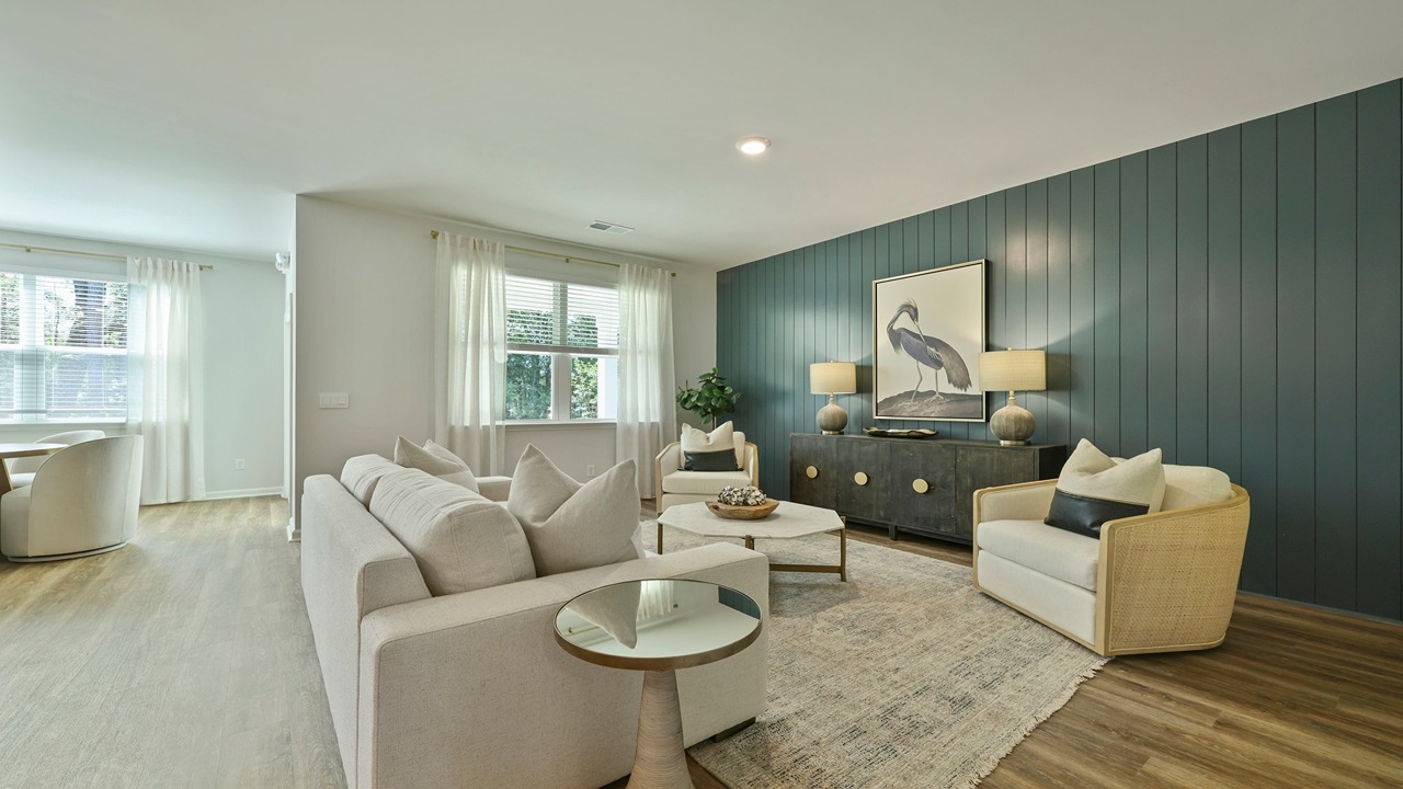 Open concept floorplans in Summerville, SC