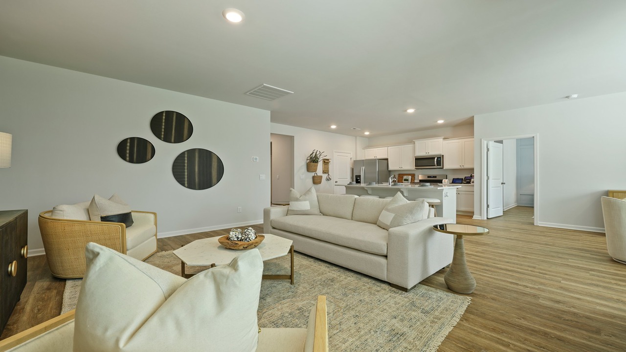 Open concept floorplans in Summerville, SC