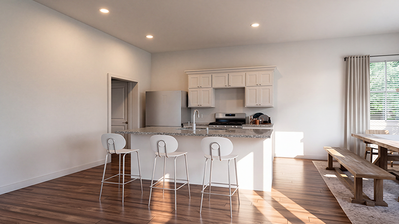 large kitchen
