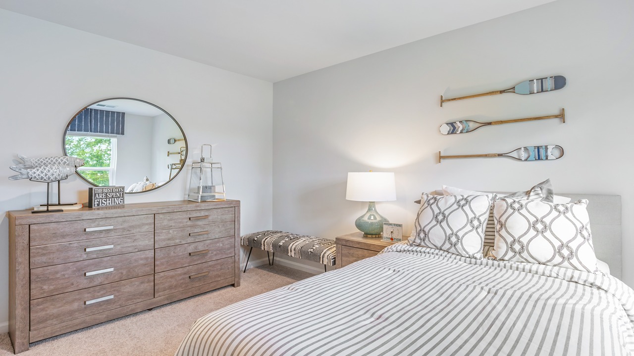 Spacious guest rooms