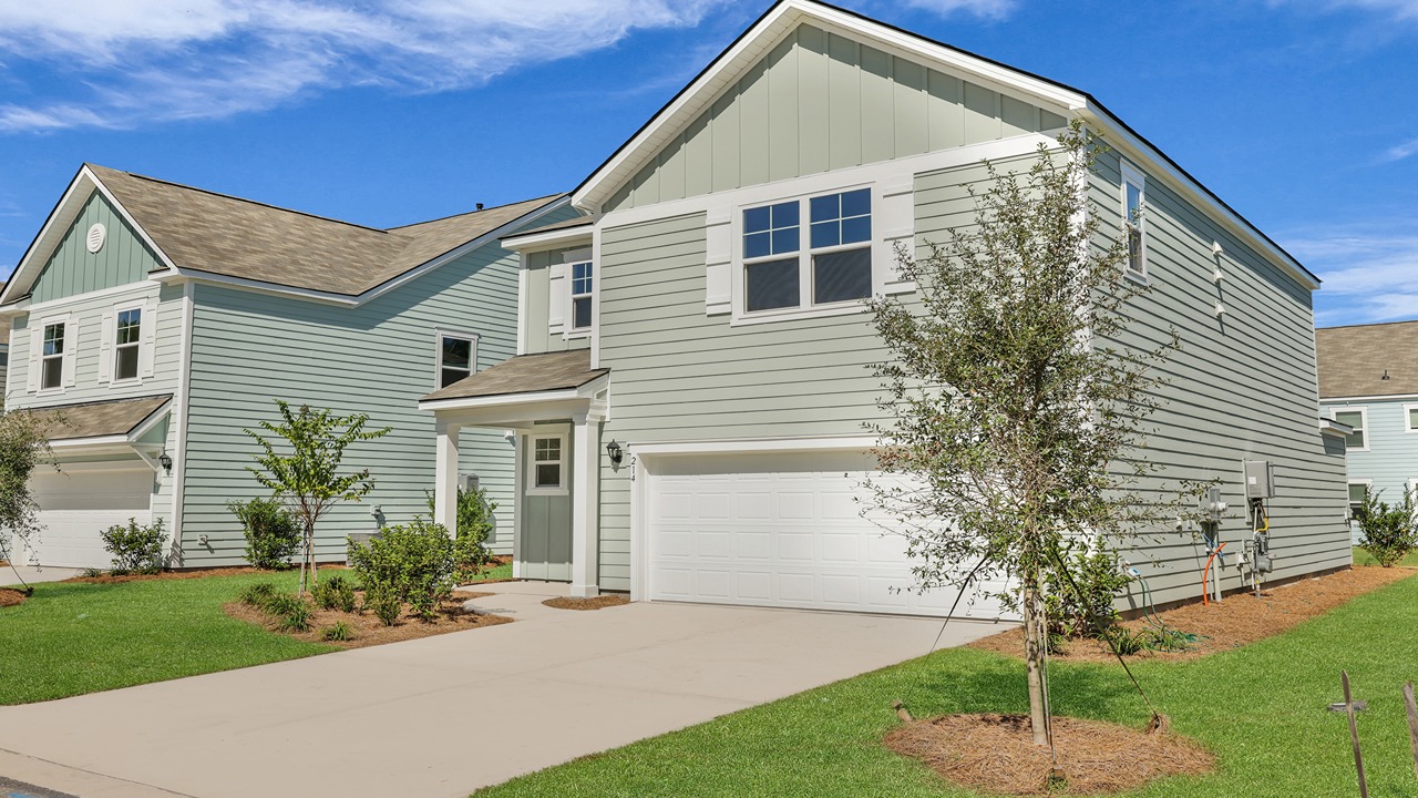 The Dawson floorplan at 214 Seele Street in Summerville, South Carolina.