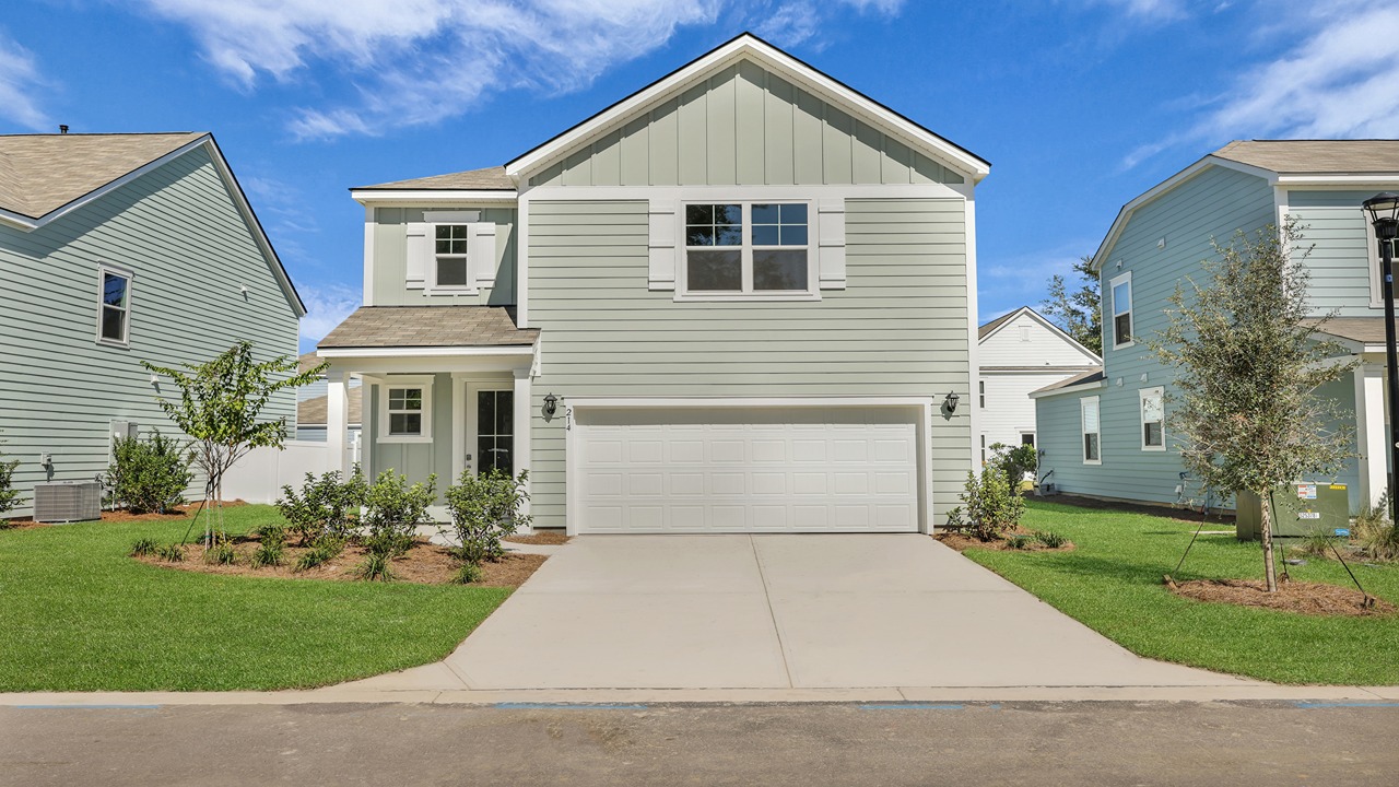 The Dawson floorplan at 214 Seele Street in Summerville, South Carolina.