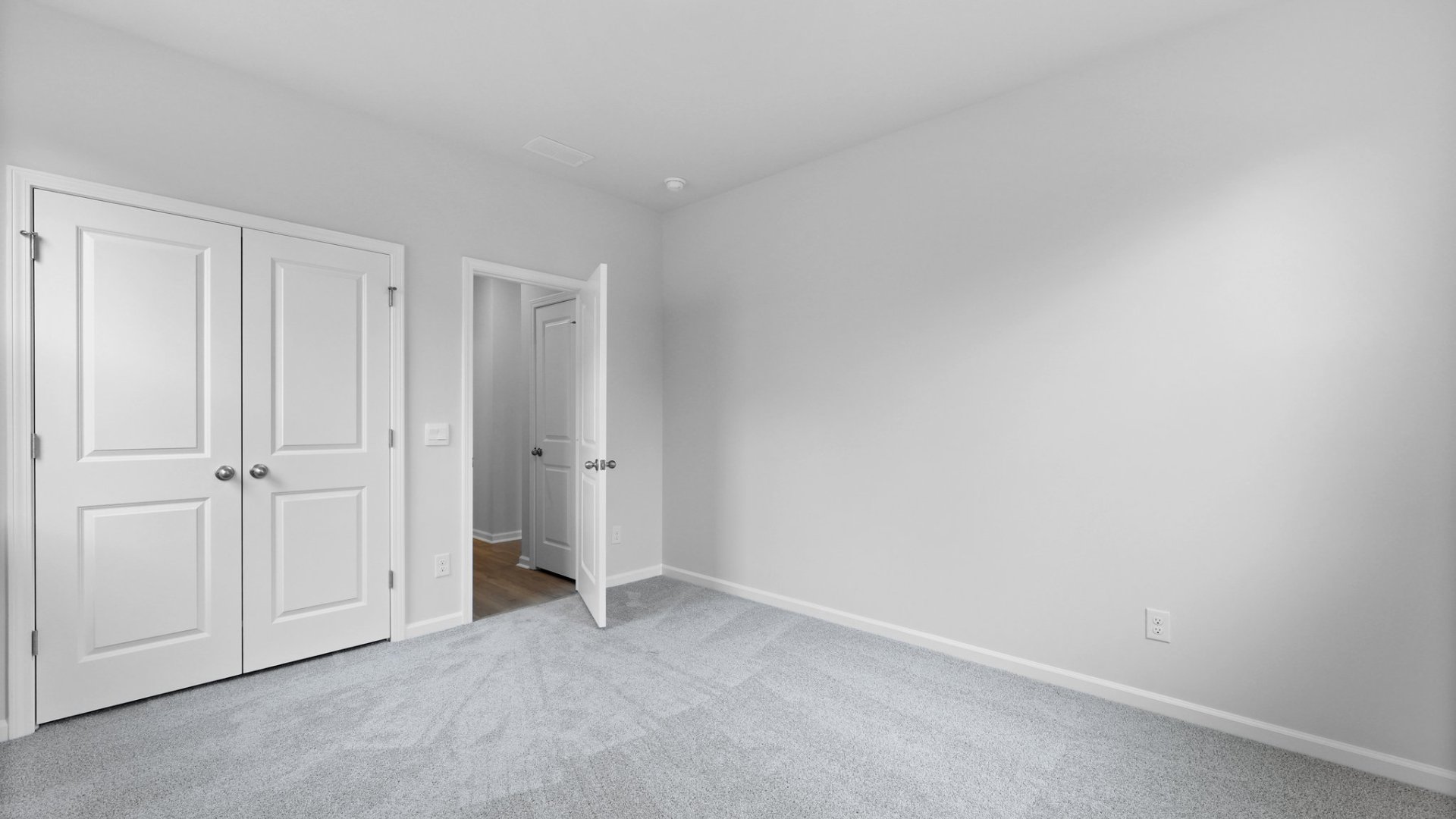 Bedroom 4 has a spacious double door closet.