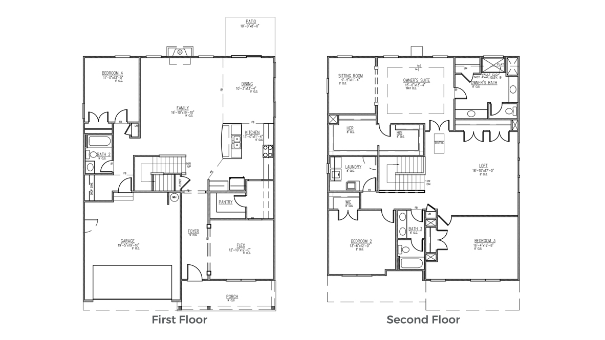 Harbor Oak Floorplan