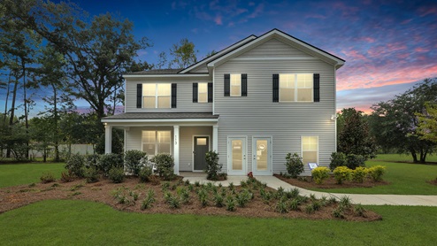 The Cove at Mallard Crossing Hayden Floor Plan New Home Construction Summerville SC