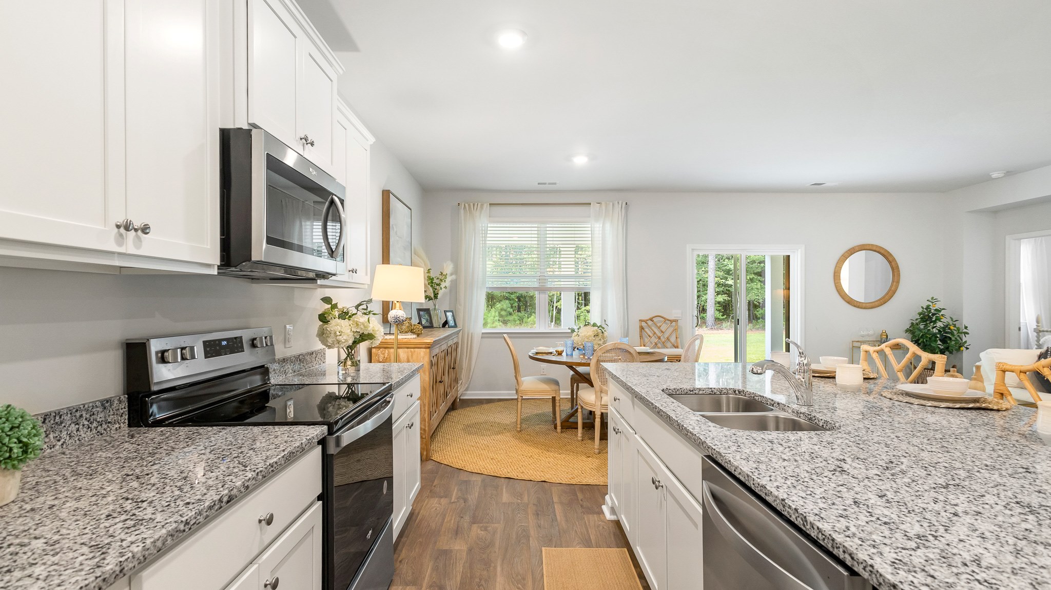 New kitchen with island