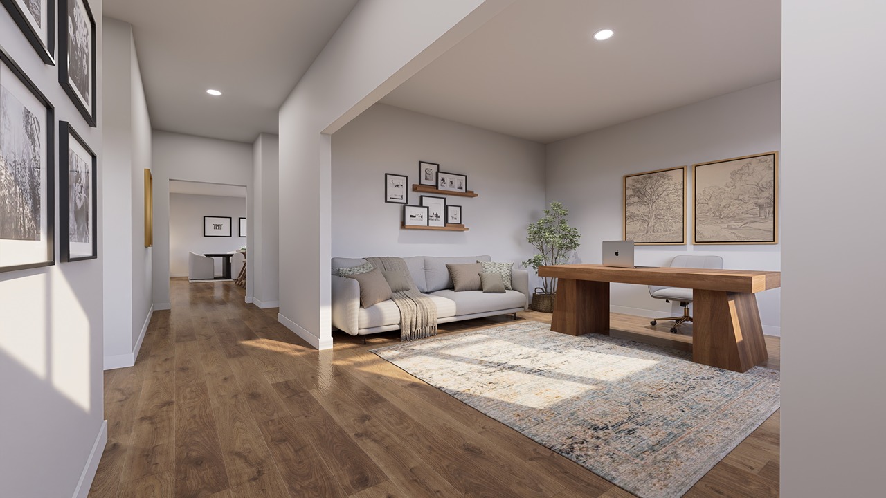 entry entering the living space