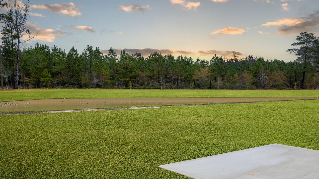 new homes pond view summerville