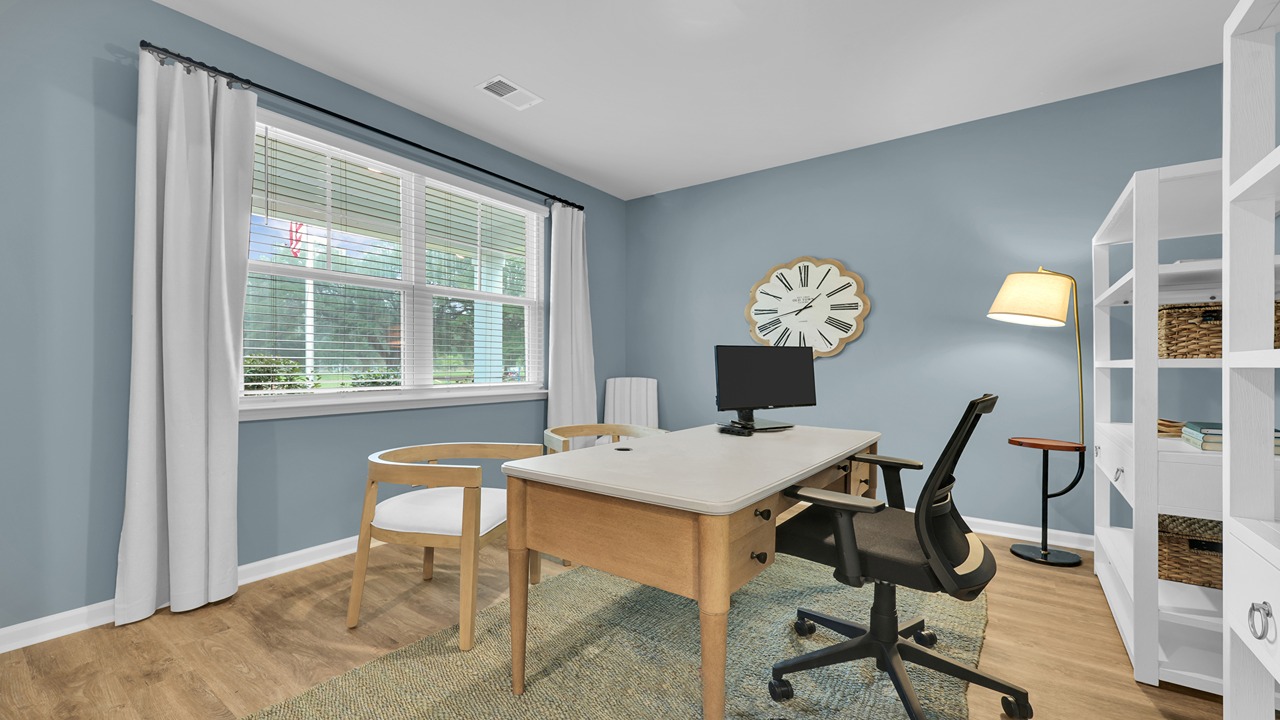 New home with office space