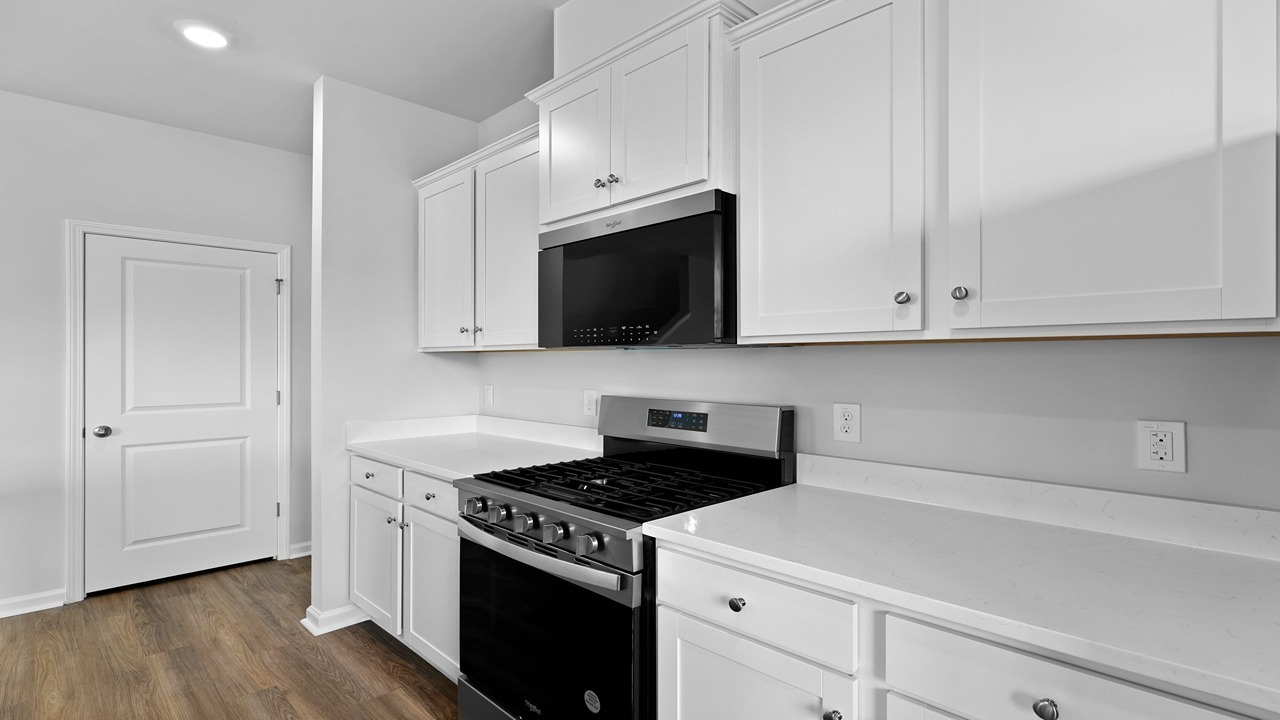Kitchen with ample counter space