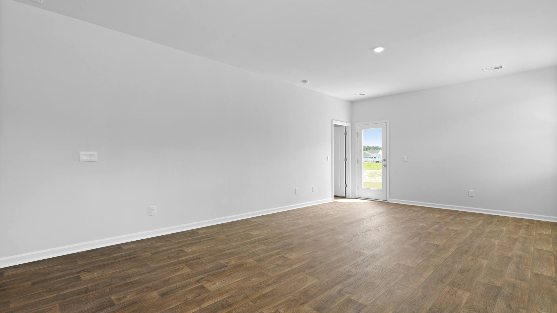 spacious living area