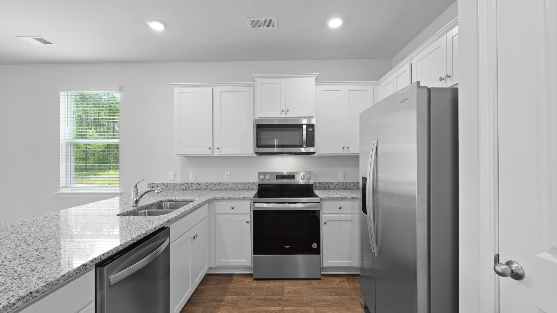 kitchen with stainless steel