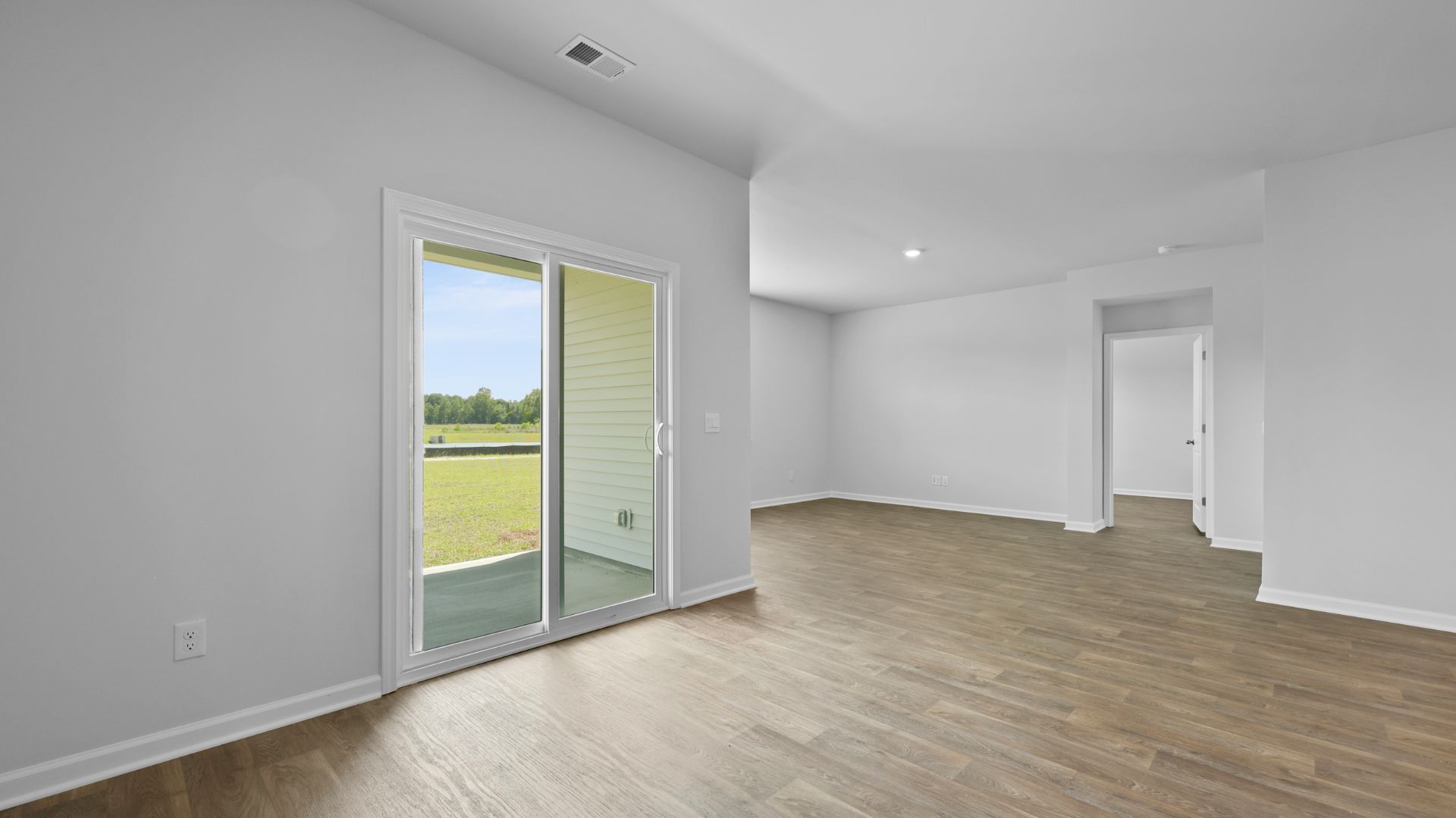 Spacious living area