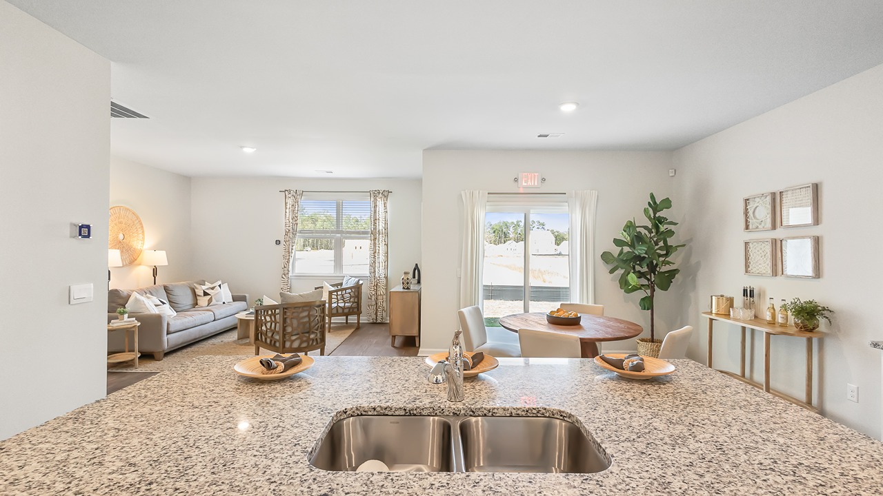 Open concept floorplan