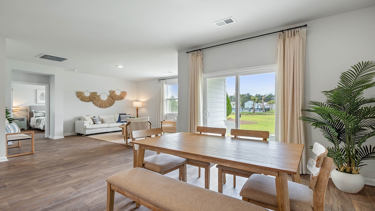 dedicated dining space