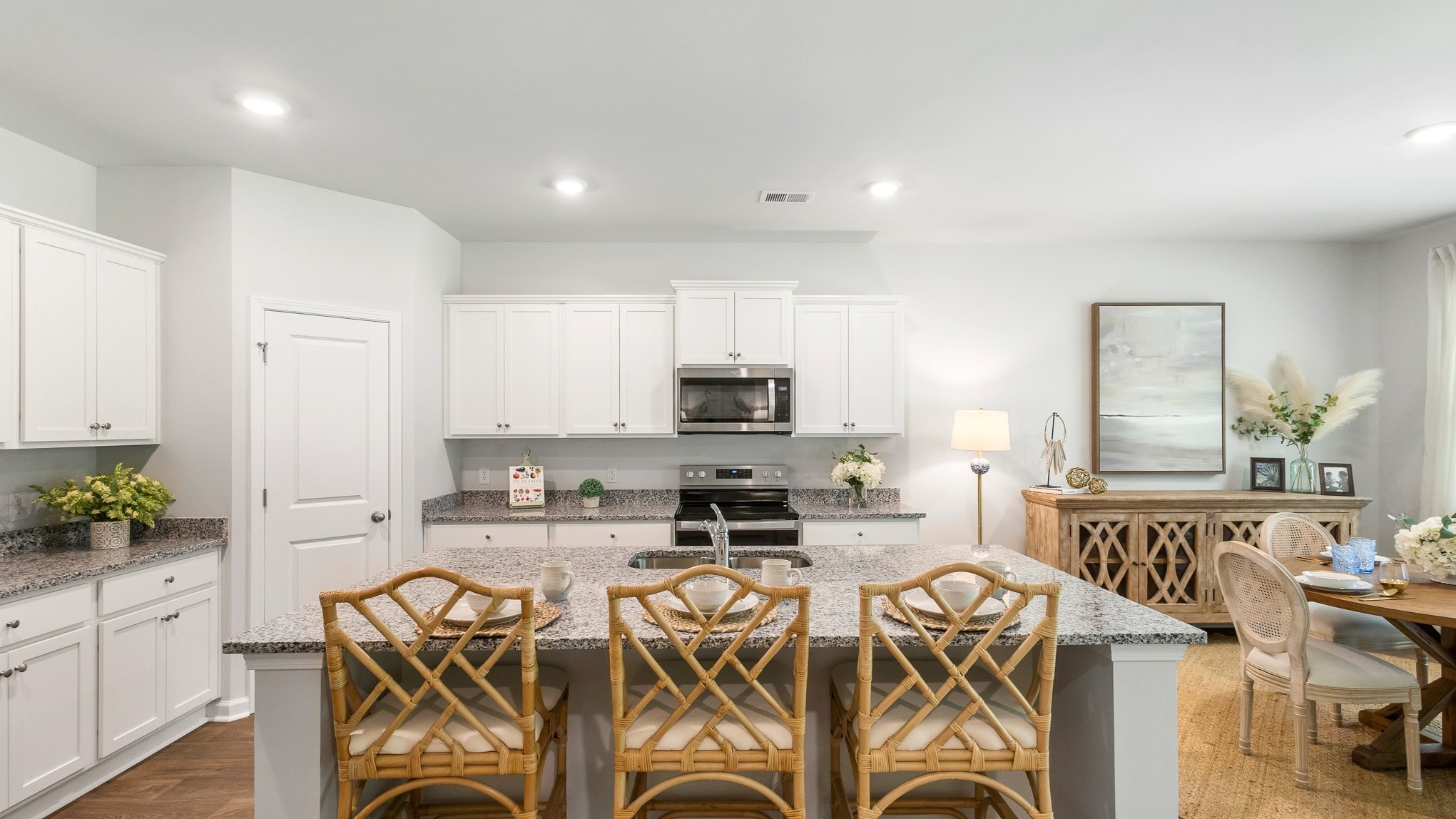 spacious kitchen
