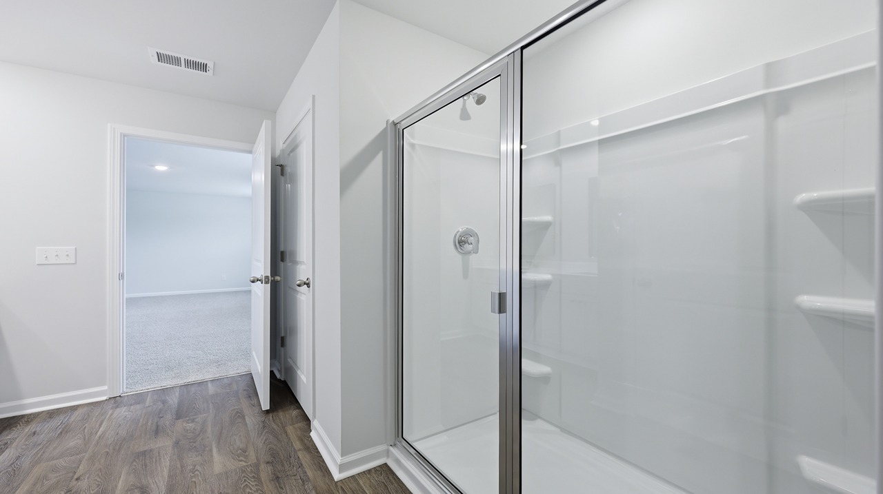 large shower
