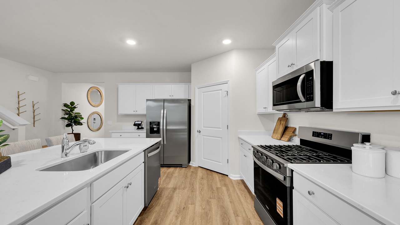 open concept kitchen