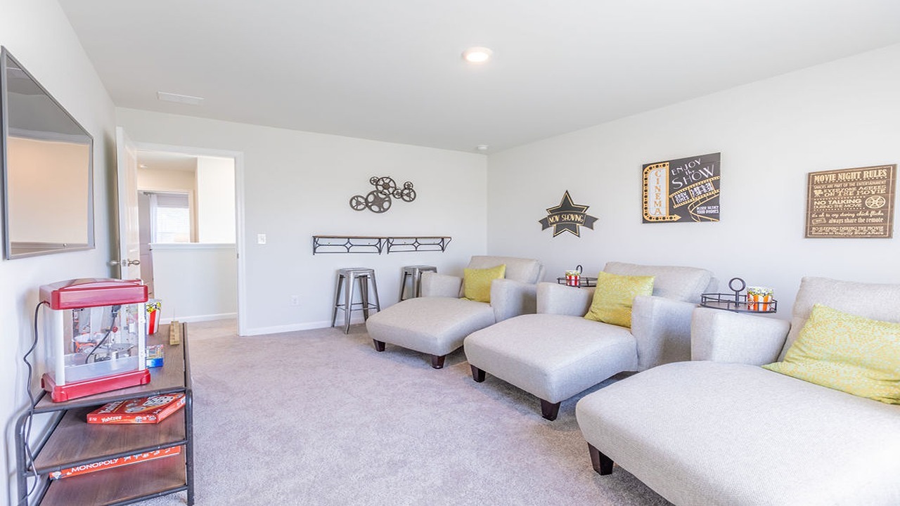 Loft acts as additional living area