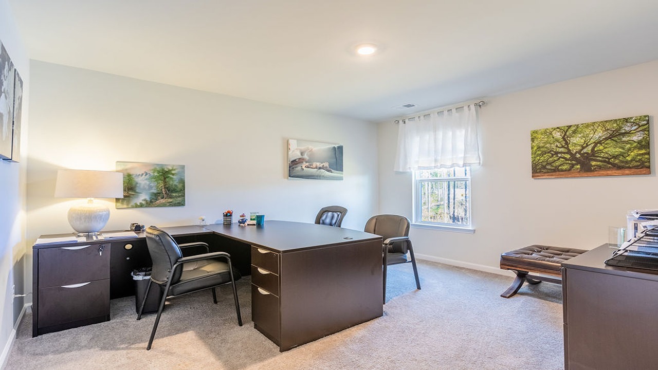 Office space within home