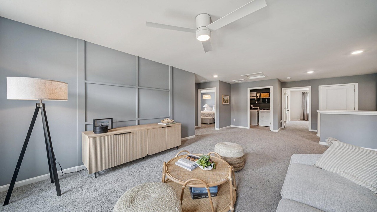 Bonus room on the second floor