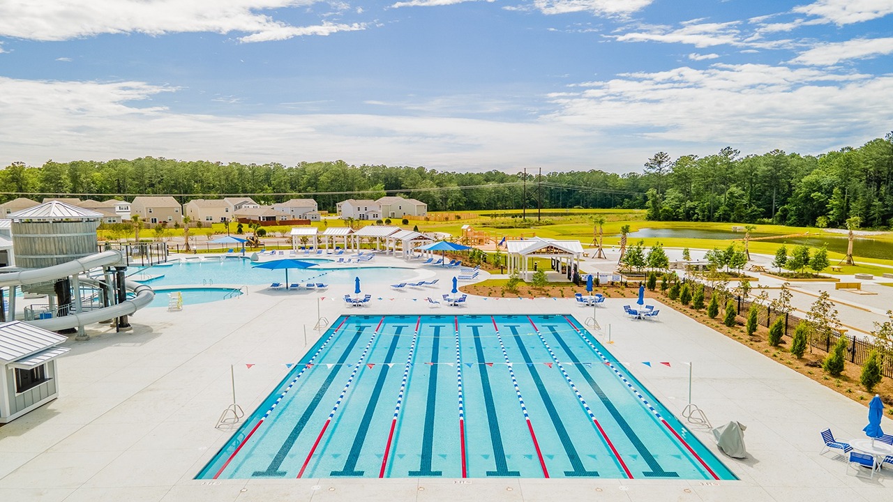 Olympic size swimming pool, Cane Bay