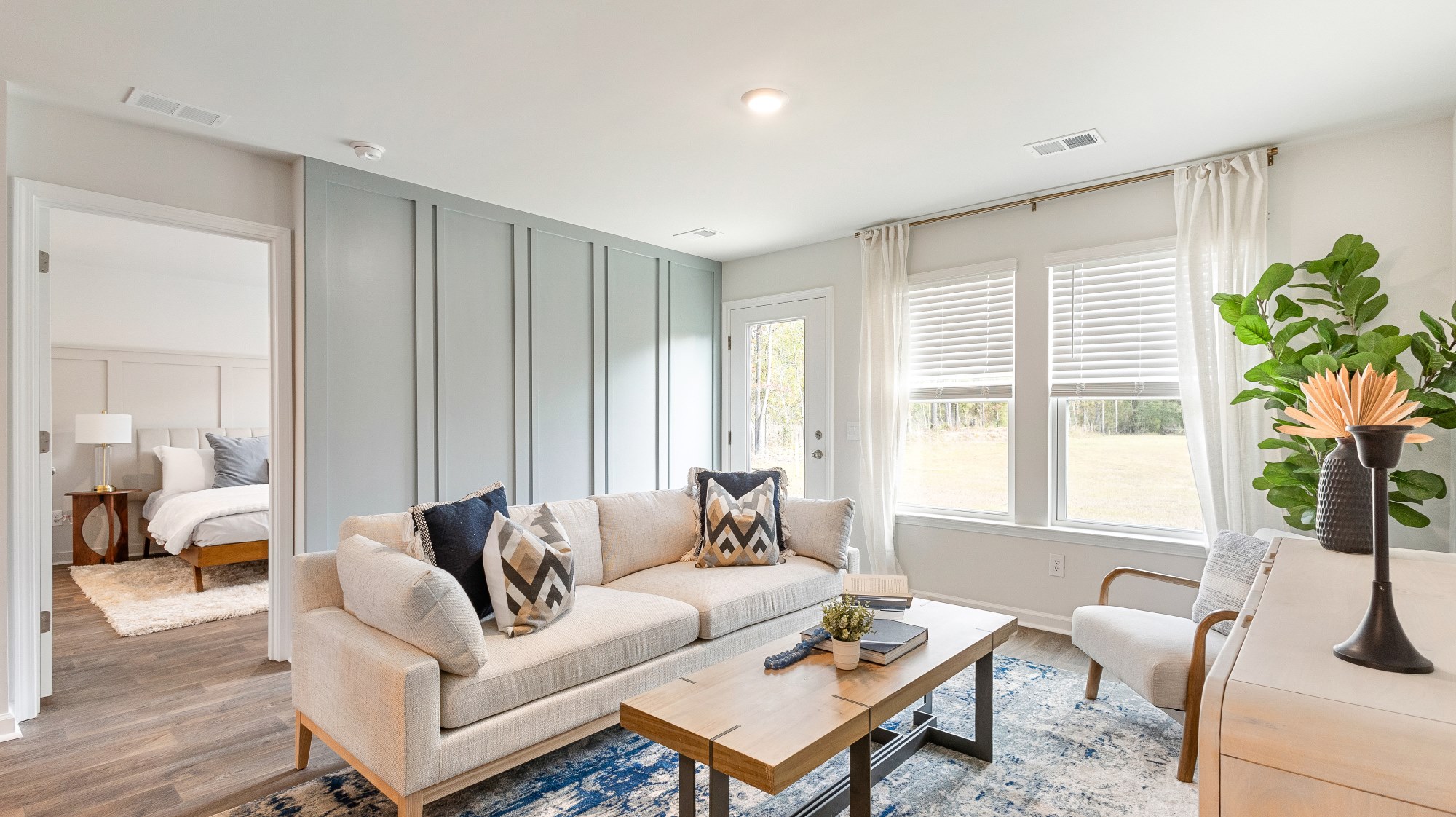 New homes with large living room