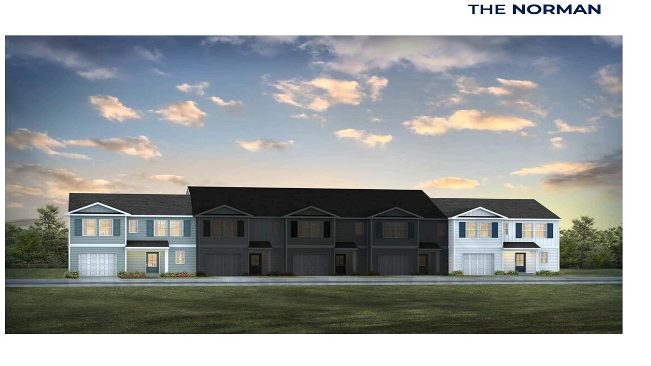 End unit townhome