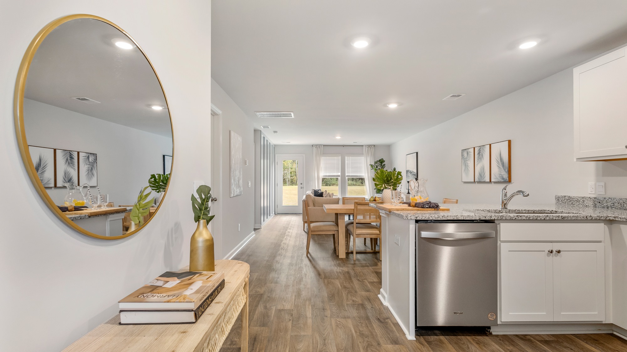 Open concept living room