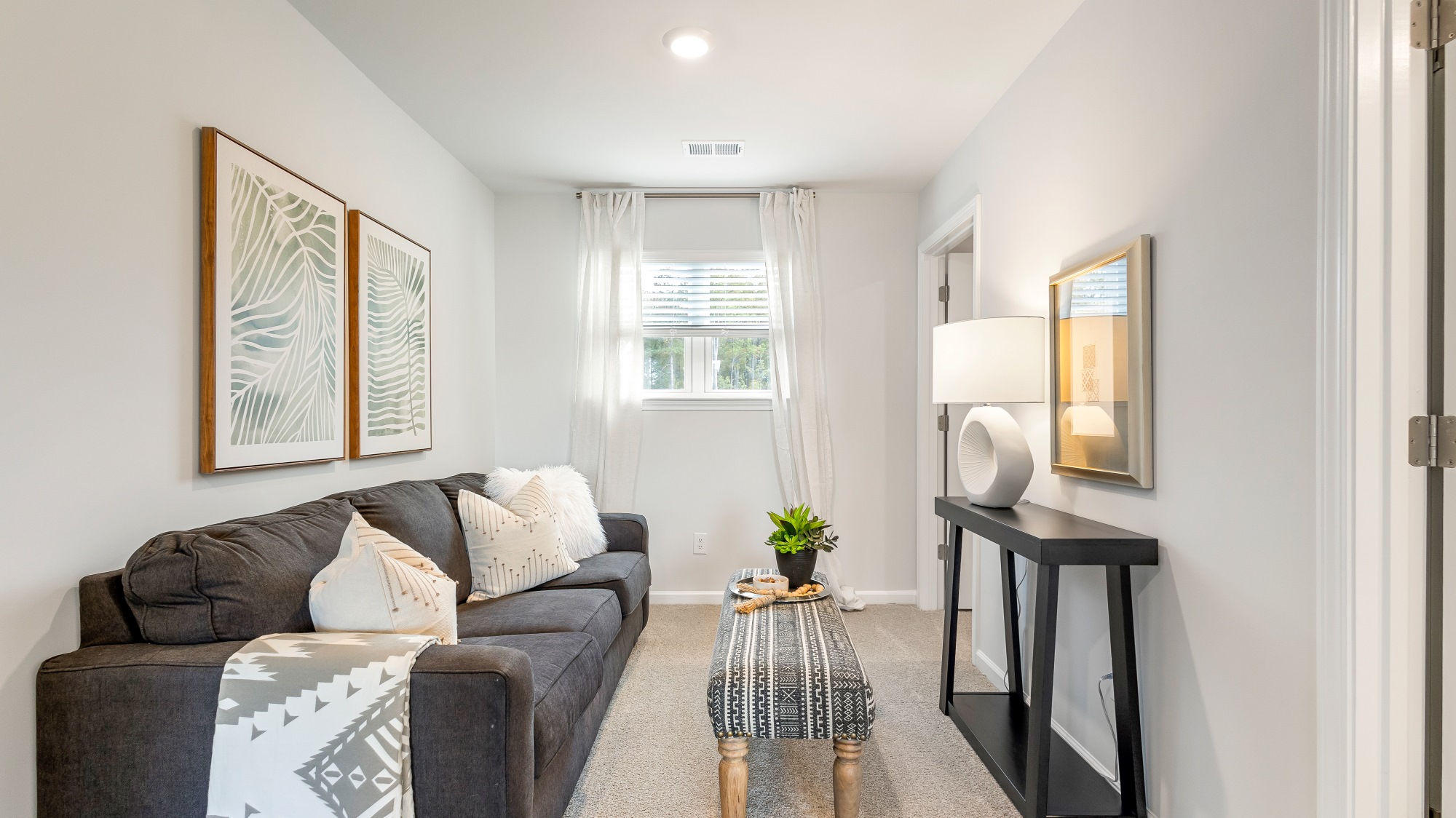 Second story loft space