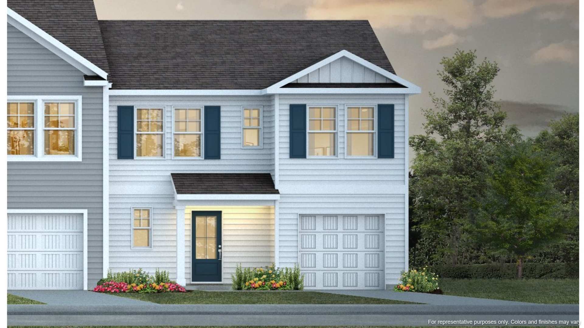 Floor Plan in Pine Hills TH | Summerville, SC | D.R. Horton