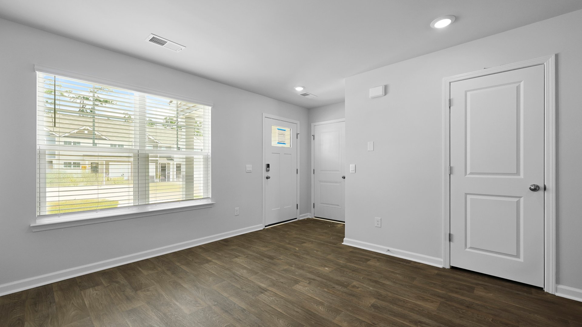 spacious living room