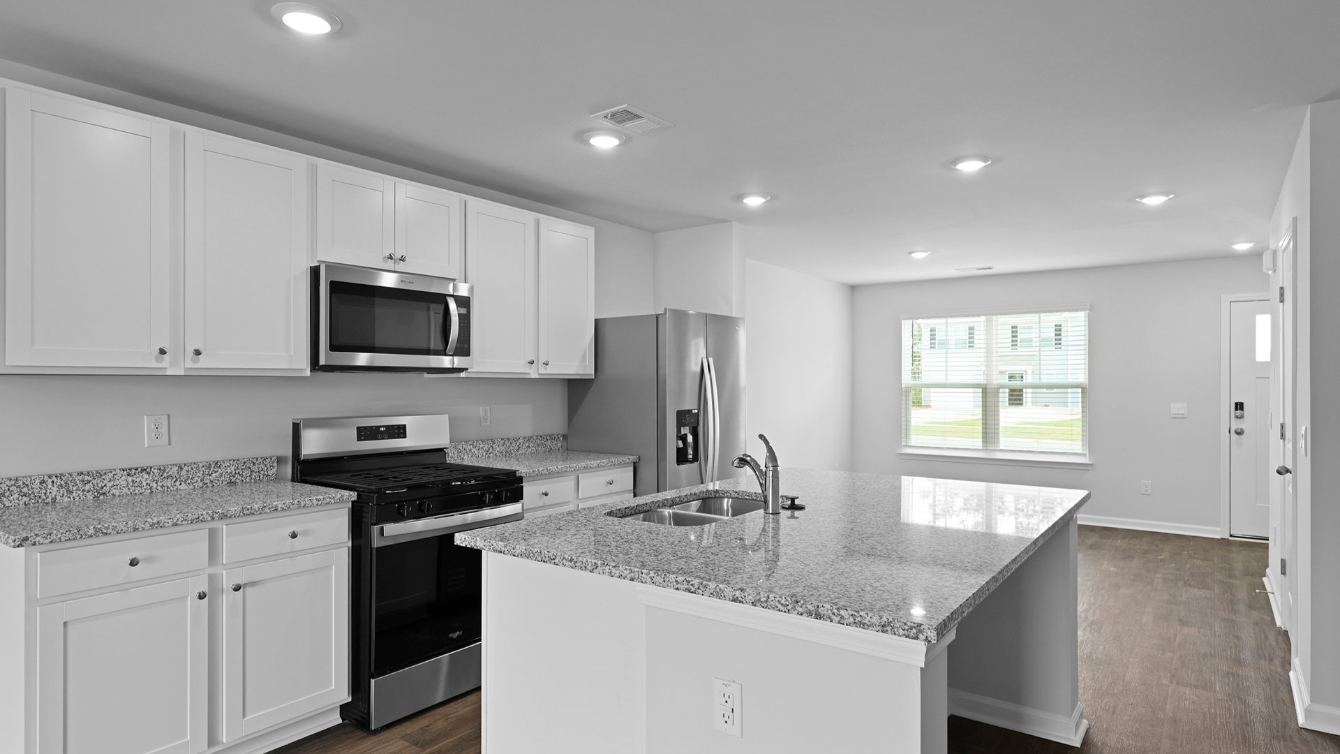 kitchen with granite