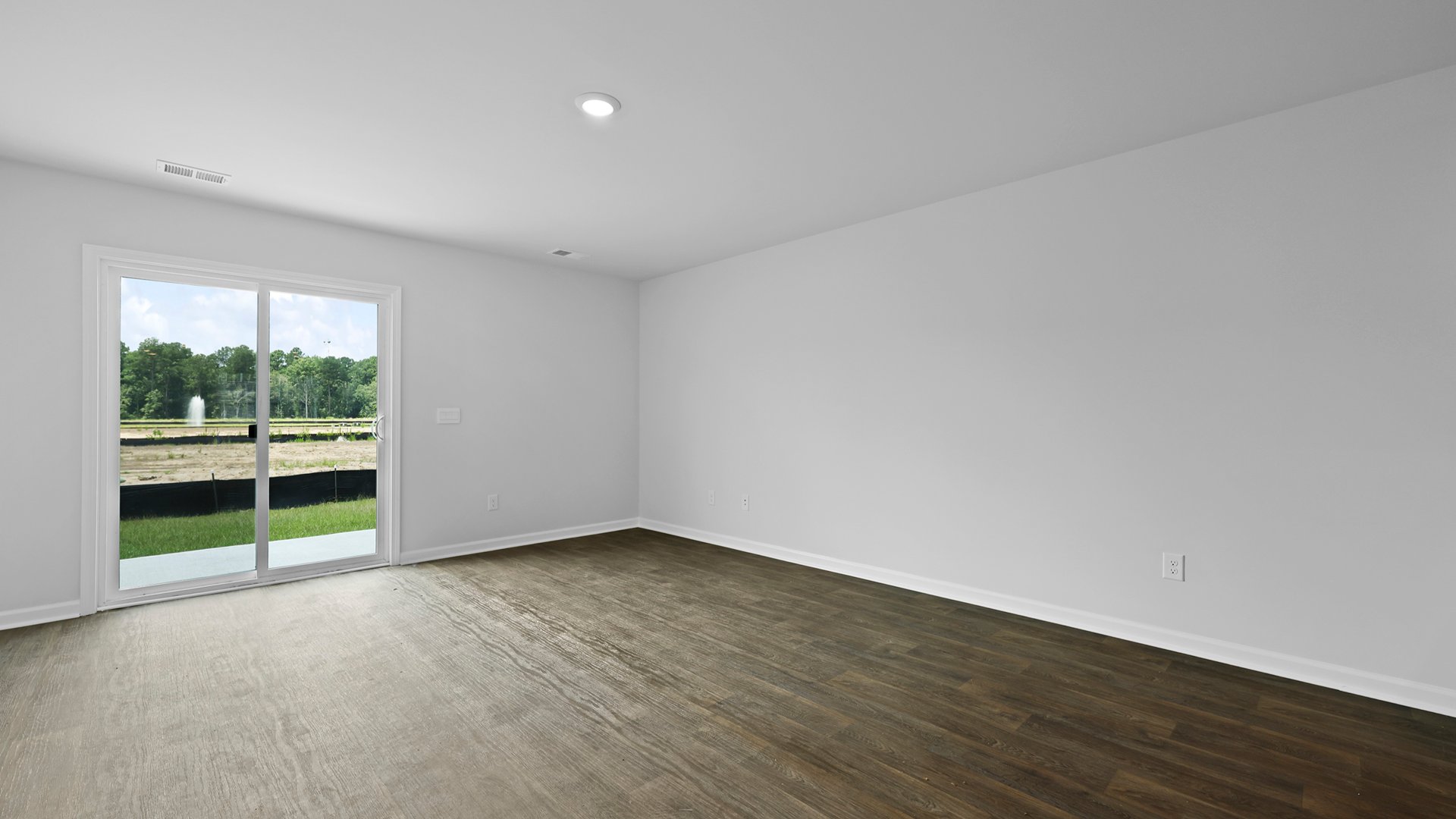 open concept living area