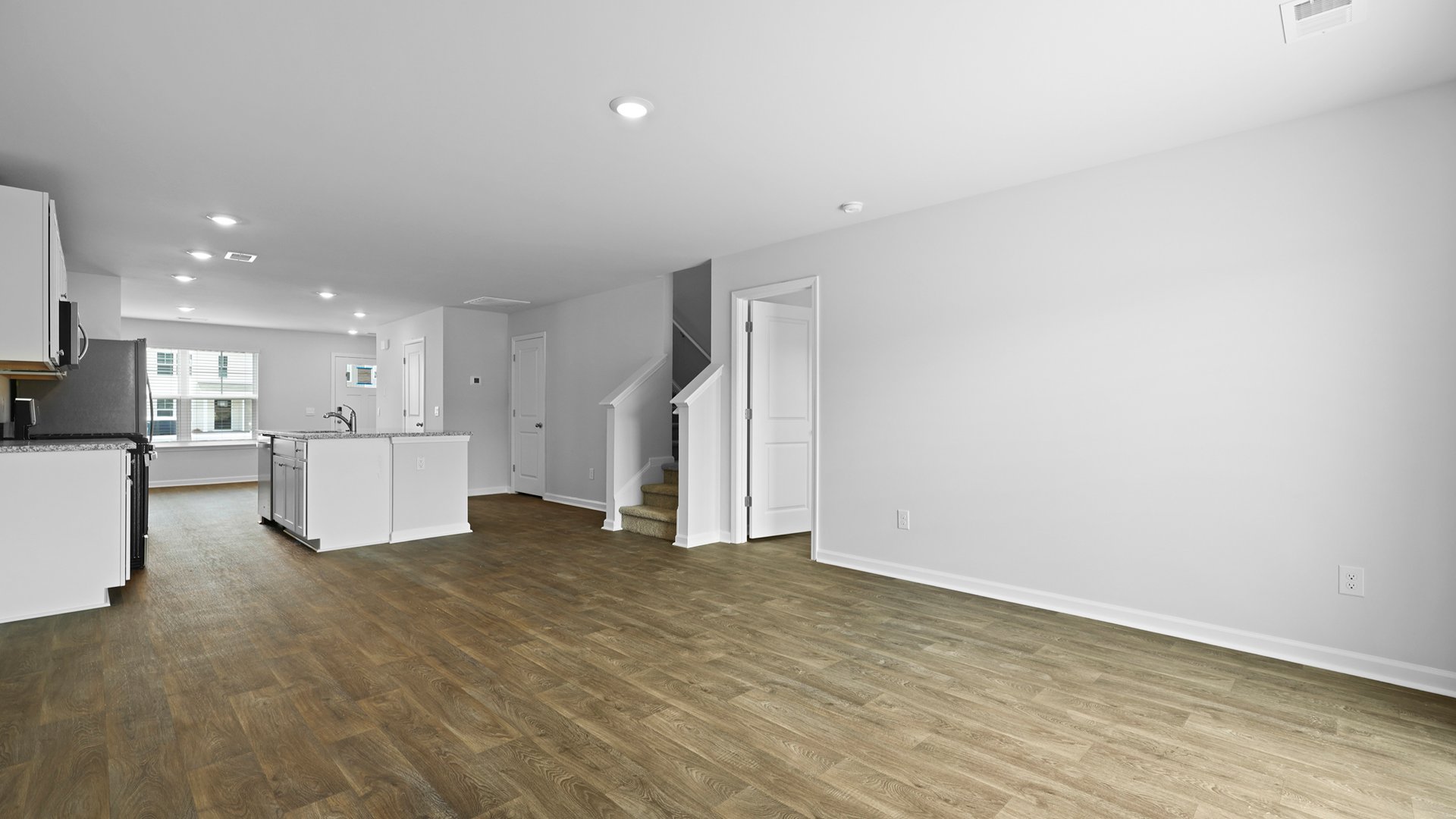 spacious kitchen