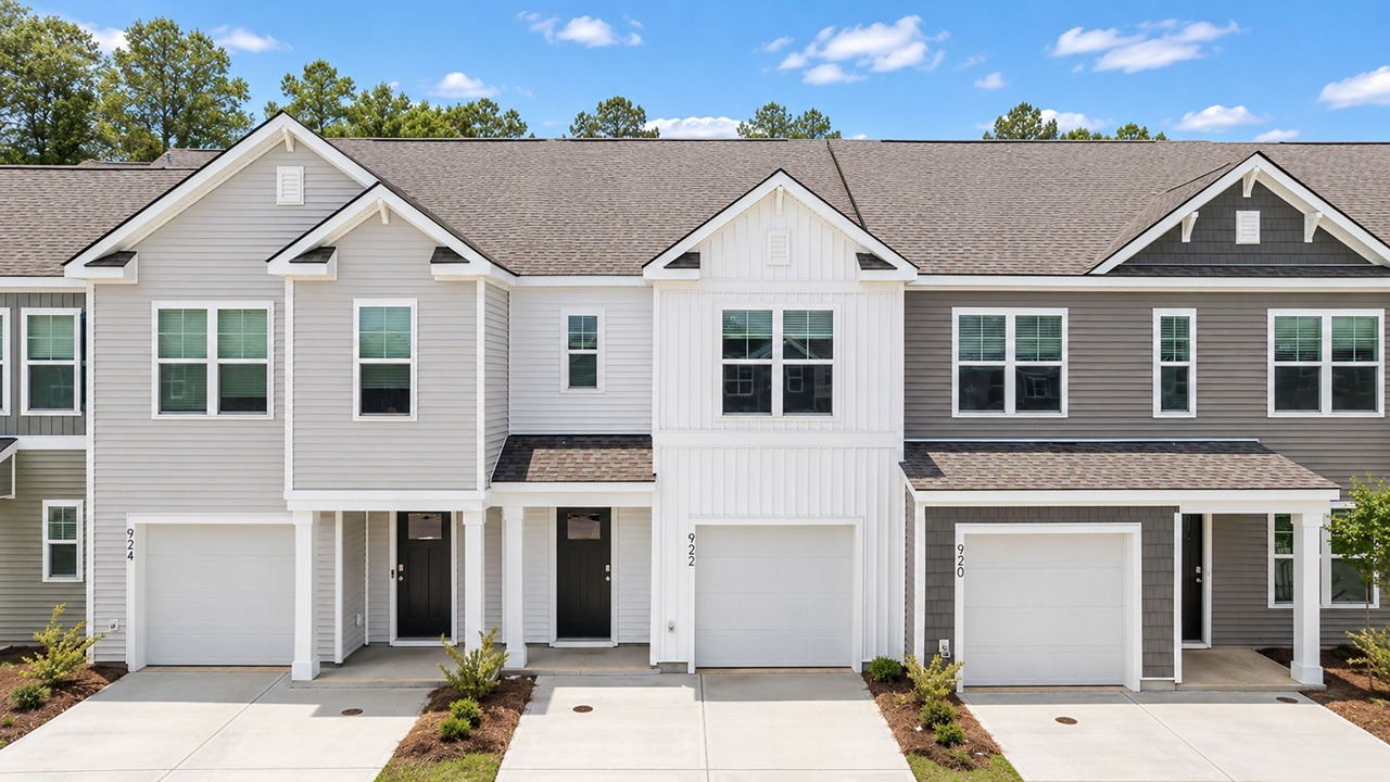 Pine Hills townhomes exteriors