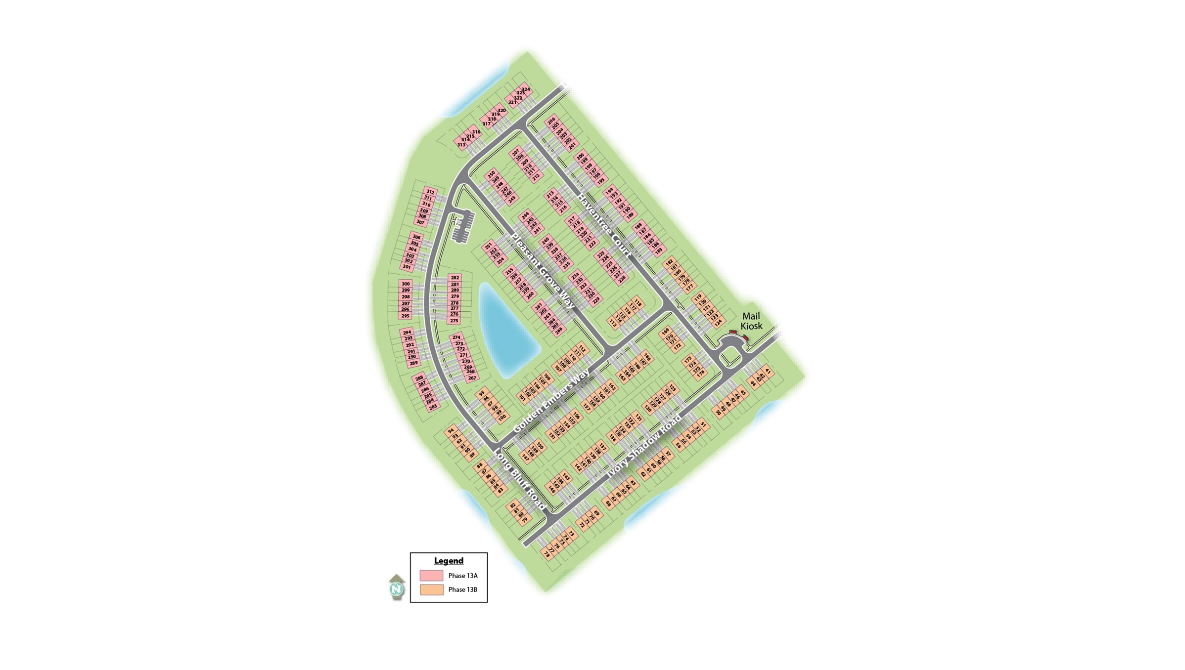 Static Lot Map