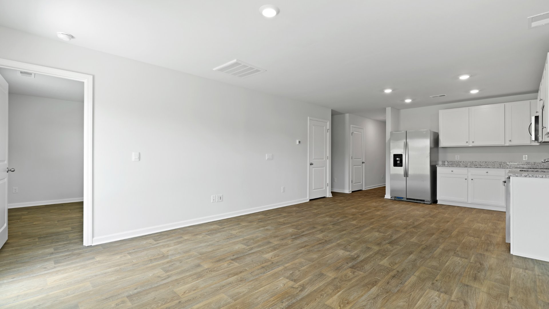 Open concept floorplan