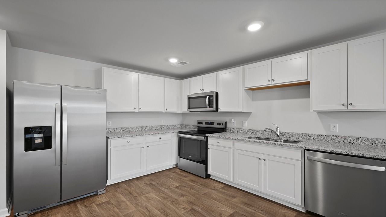 Bright modern kitchen