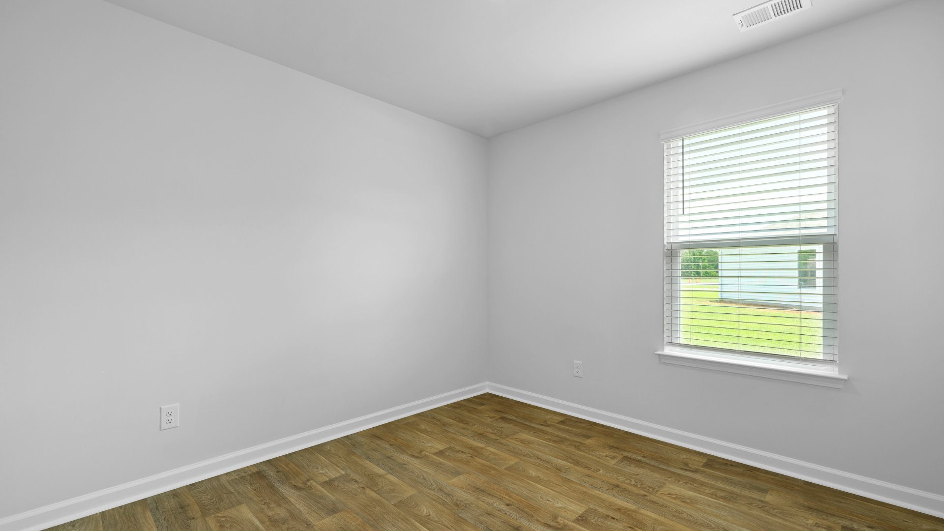 Guest room with window